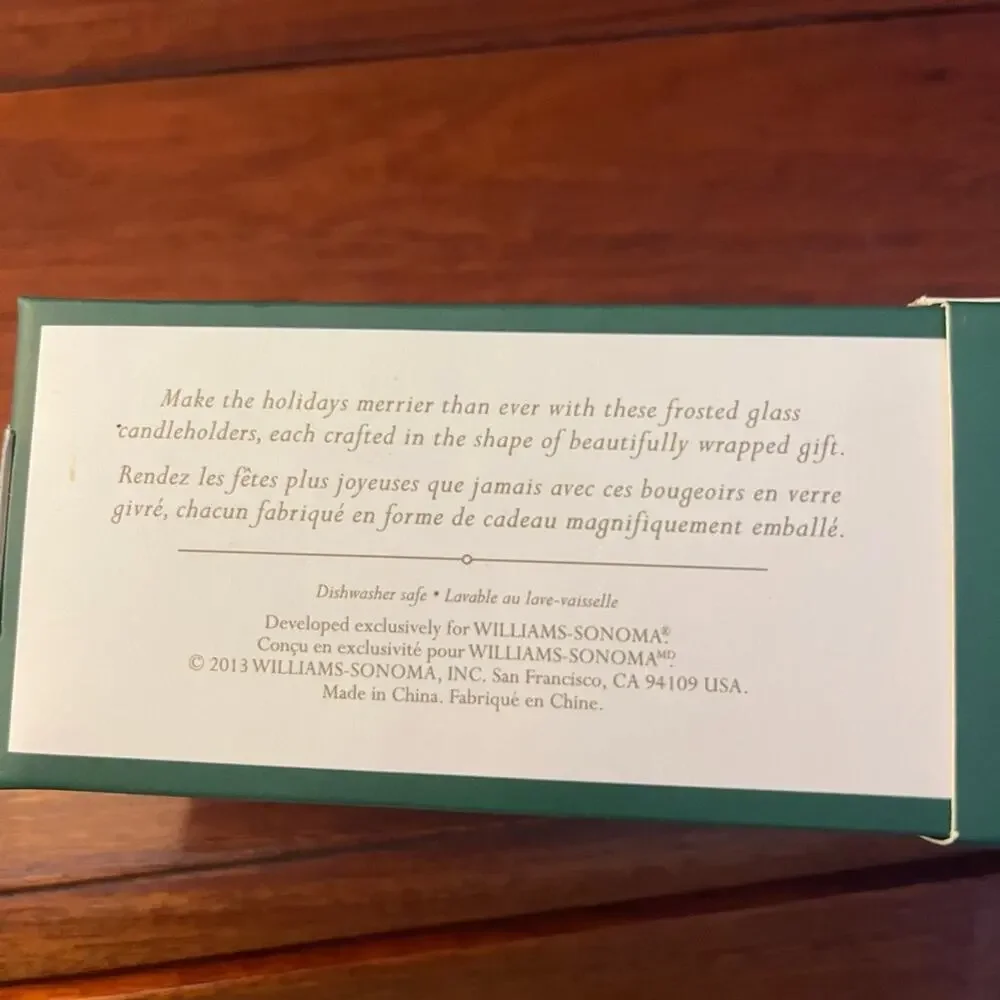 NWT Williams Sonoma Tiny Taper Holders